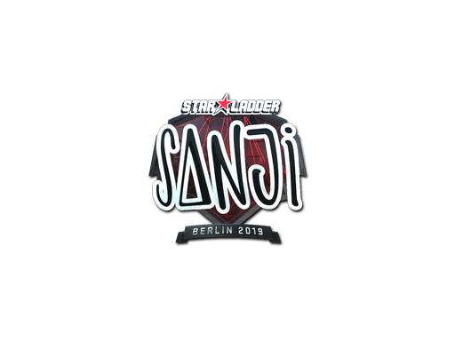 Sticker | SANJI (Foil) | Berlin 2019