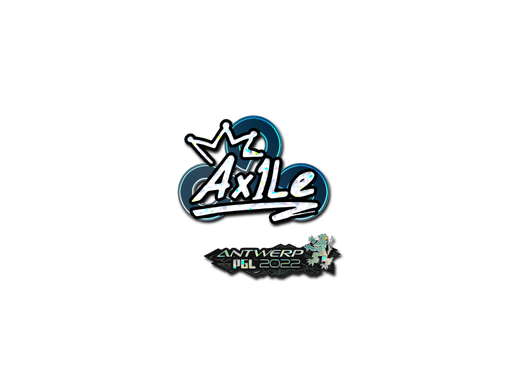 Sticker | Ax1Le (Glitter) | Antwerp 2022