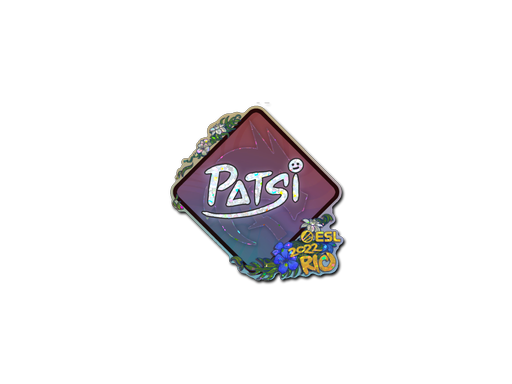 Sticker | Patsi (Glitter) | Rio 2022