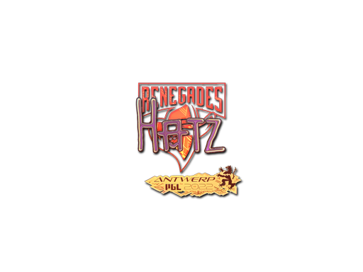 Sticker | hatz (Holo) | Antwerp 2022