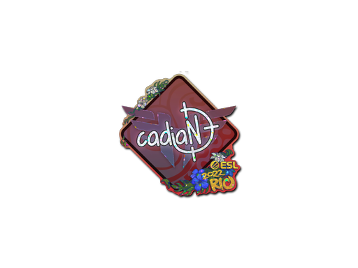 Sticker | cadiaN (Glitter) | Rio 2022