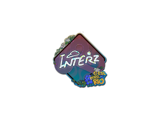 Sticker | interz (Glitter) | Rio 2022