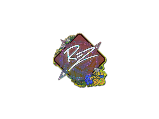 Sticker | REZ (Glitter) | Rio 2022