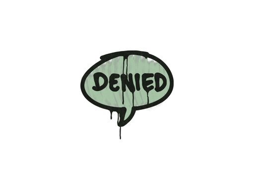 Sealed Graffiti | Denied (Cash Green)