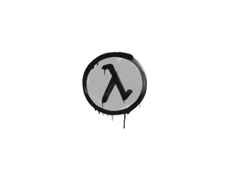 Sealed Graffiti | Lambda (Shark White)