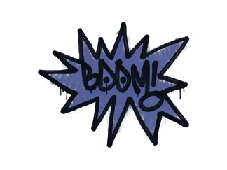 Sealed Graffiti | BOOM (SWAT Blue)