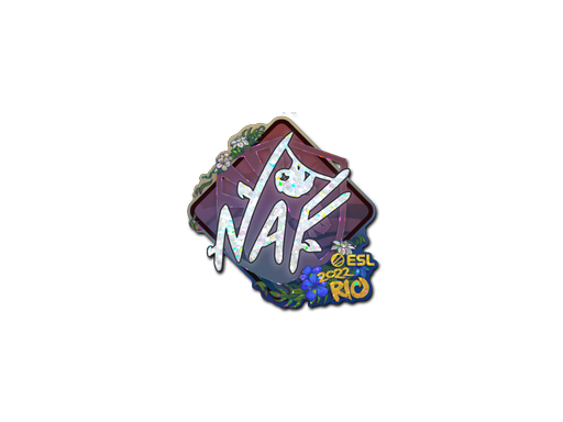 Sticker | NAF (Glitter) | Rio 2022