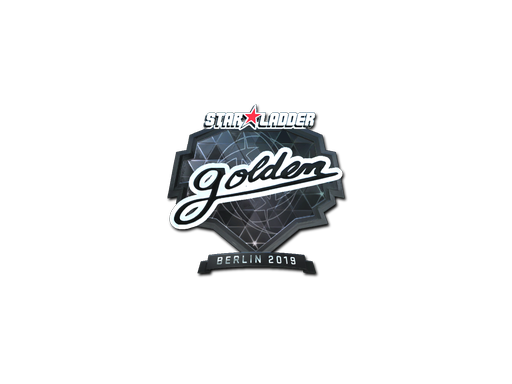 Sticker | Golden (Foil) | Berlin 2019