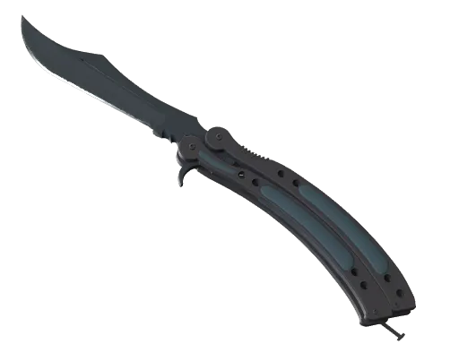 ★ StatTrak™ Butterfly Knife | Night (Minimal Wear)