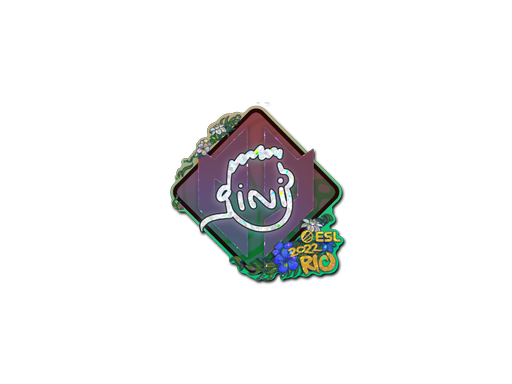 Sticker | VINI (Glitter) | Rio 2022