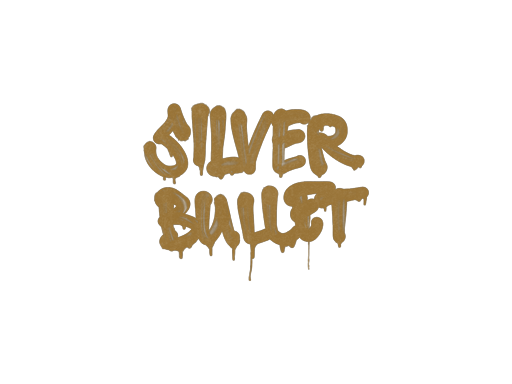 Sealed Graffiti | Silver Bullet (Desert Amber)