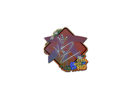 Sticker | KRIMZ (Glitter) | Rio 2022