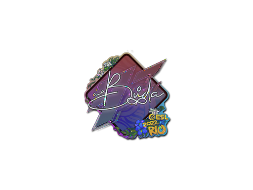 Sticker | BUDA (Glitter) | Rio 2022
