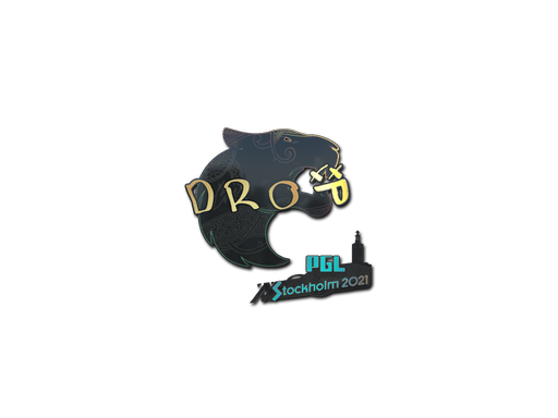 Sticker | drop (Holo) | Stockholm 2021