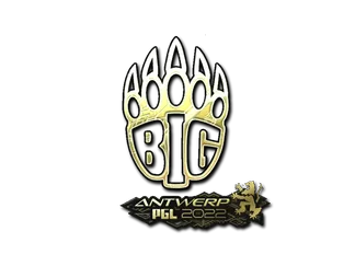 Sticker | BIG (Gold)