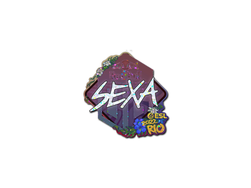 Sticker | nexa (Glitter) | Rio 2022