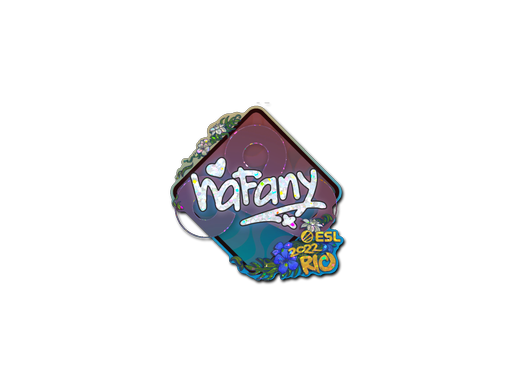 Sticker | nafany (Glitter) | Rio 2022