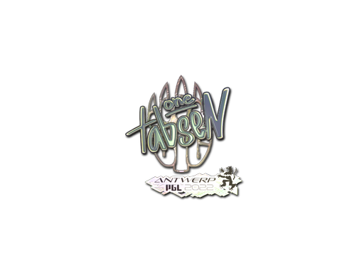 Sticker | tabseN (Holo) | Antwerp 2022