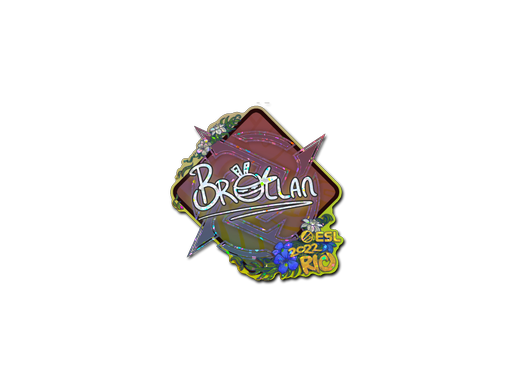 Sticker | Brollan (Glitter) | Rio 2022