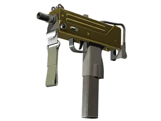 MAC-10 | Gold Brick (Well-Worn)