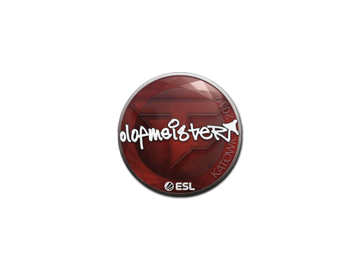 Sticker | olofmeister | Katowice 2019