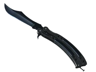 ★ Butterfly Knife | Blue Steel