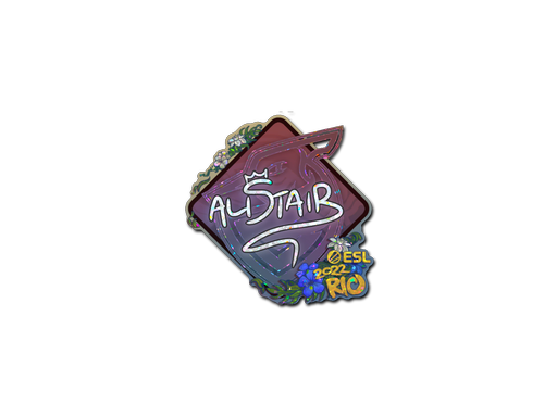 Sticker | aliStair (Glitter) | Rio 2022