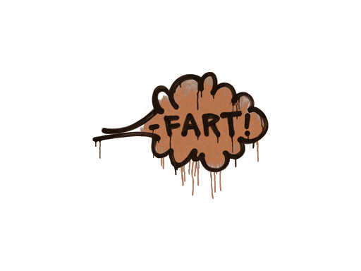 Sealed Graffiti | Fart (Tiger Orange)