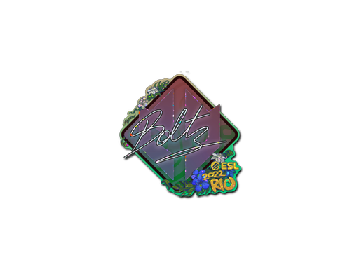 Sticker | boltz (Glitter) | Rio 2022