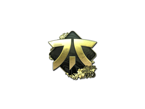 Sticker | Fnatic (Gold) | Rio 2022