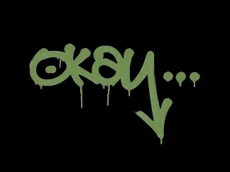 Sealed Graffiti | Okay (Battle Green)