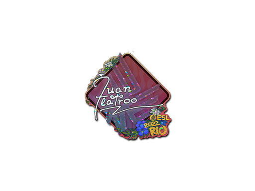 Sticker | juanflatroo (Glitter) | Rio 2022