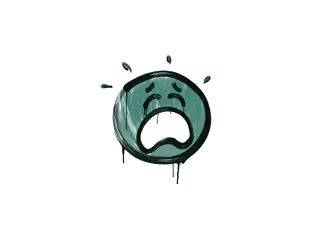 Sealed Graffiti | QQ (Frog Green)