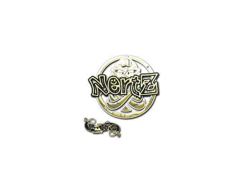 Sticker | NertZ (Gold) | Paris 2023