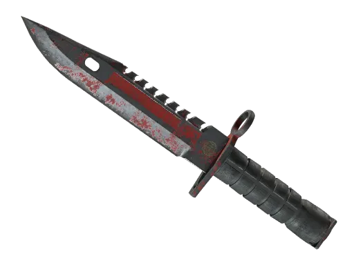★ StatTrak™ M9 Bayonet | Crimson Web (Battle-Scarred)