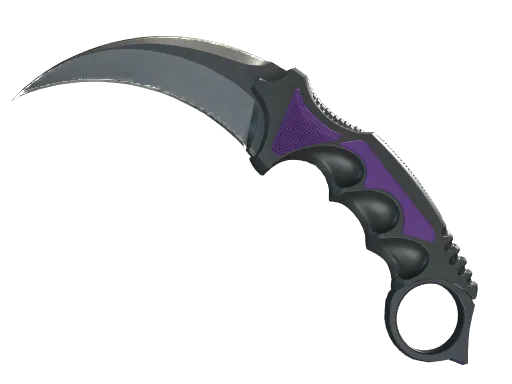 ★ StatTrak™ Karambit | Ultraviolet (Minimal Wear)