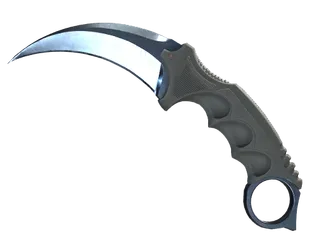 ★ StatTrak™ Karambit | Blue Steel (Minimal Wear)