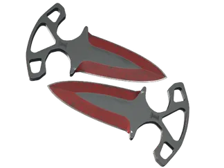 ★ StatTrak™ Shadow Daggers | Crimson Web (Well-Worn)