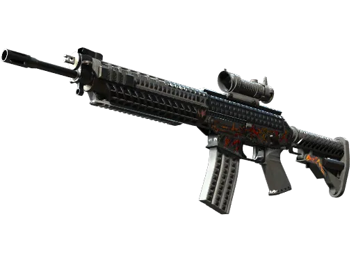 SG 553 | Heavy Metal (Factory New)