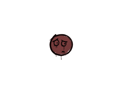 Sealed Graffiti | Worry (Brick Red)