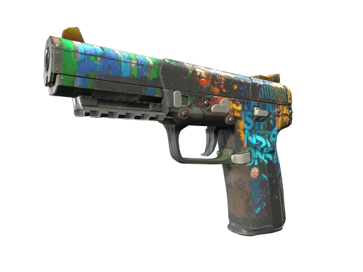Five-SeveN | Fall Hazard (Battle-Scarred)