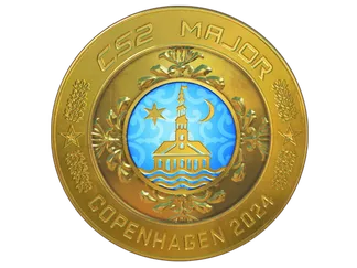 Copenhagen 2024 Gold Coin