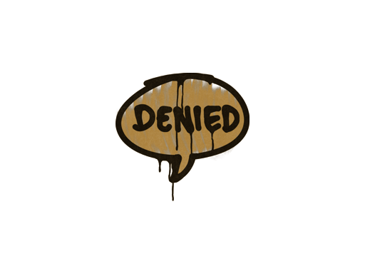 Sealed Graffiti | Denied (Desert Amber)