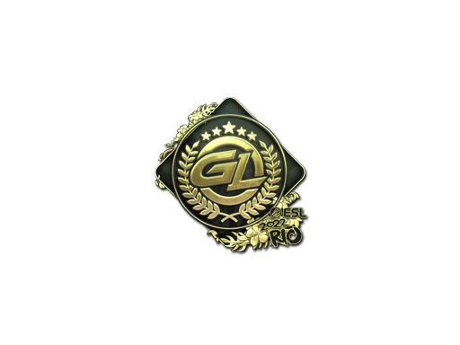 Sticker | GamerLegion (Gold) | Rio 2022