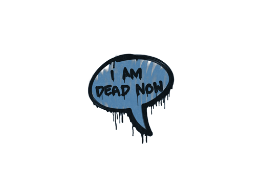 Sealed Graffiti | Dead Now (Monarch Blue)