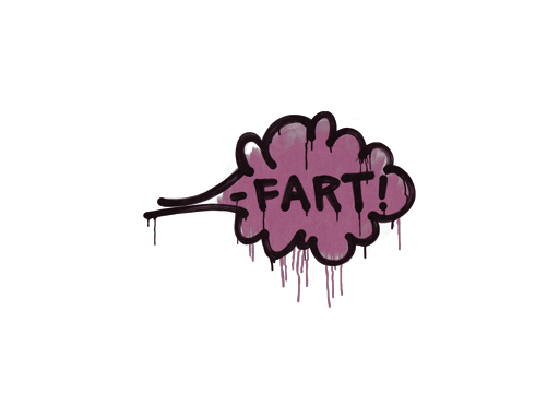 Sealed Graffiti | Fart (Princess Pink)