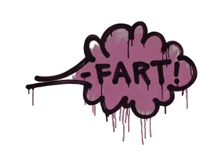 Sealed Graffiti | Fart (Princess Pink)