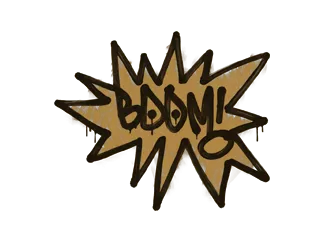 Sealed Graffiti | BOOM (Desert Amber)