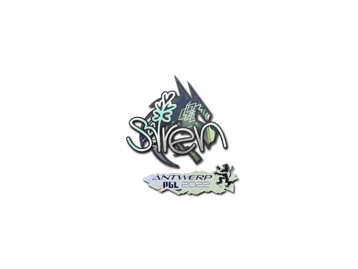 Sticker | S1ren (Holo) | Antwerp 2022