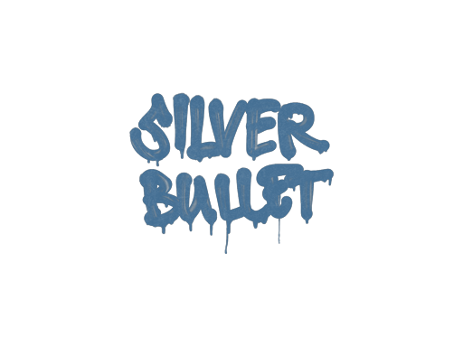 Sealed Graffiti | Silver Bullet (Monarch Blue)